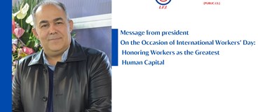 Message from president On the Occasion of International Workers’ Day